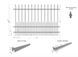 Металева секція огородження 2000х1340